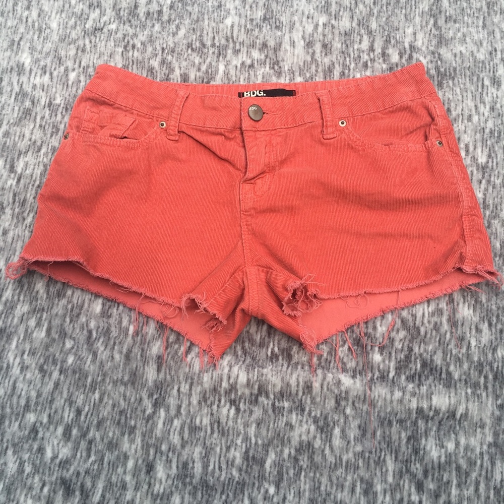 BDG Low slung shorts from urban outfitters